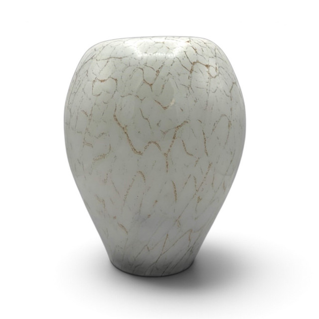 Loranto + Goldline, lamp wit-goud, 1x deuk